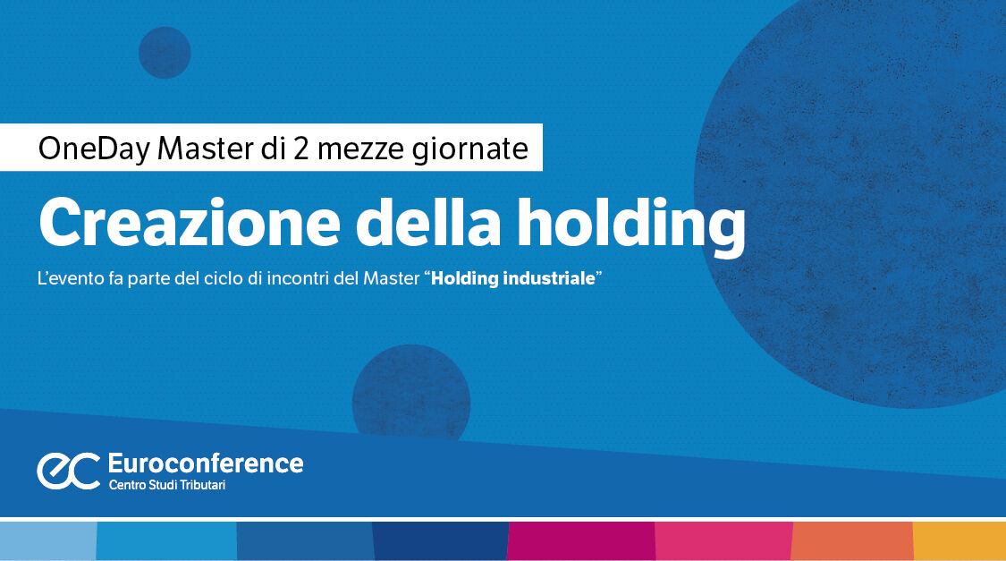 Immagine Creazione della holding | Euroconference